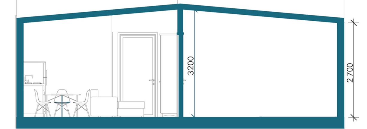 FLAT HOUSE (2.7 m) 802