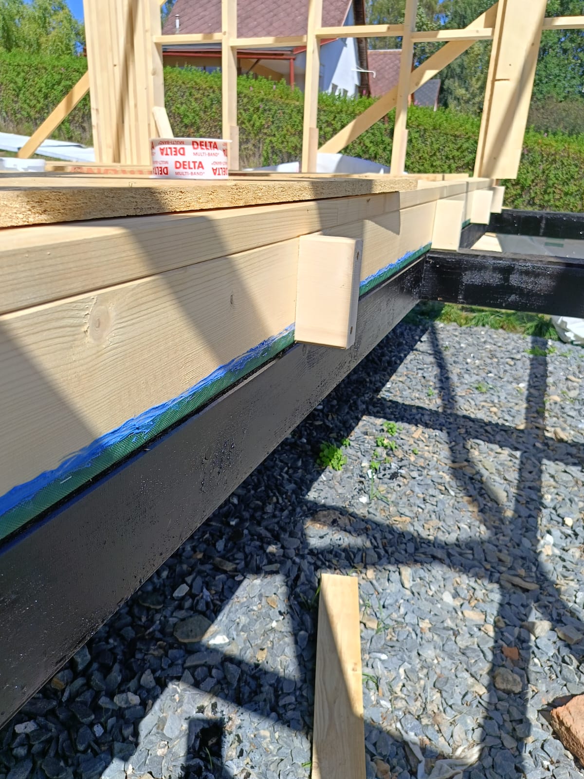 Detail der tragenden Verbindungen